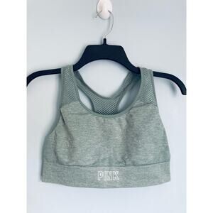 PINK Sports Bra Medium Green